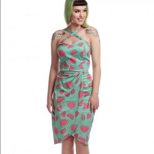 Collectif Mahina Watermelon Love Sarong Dress